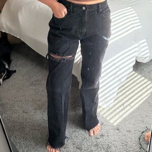 Abercrombie & Fitch Black High Rise Jeans